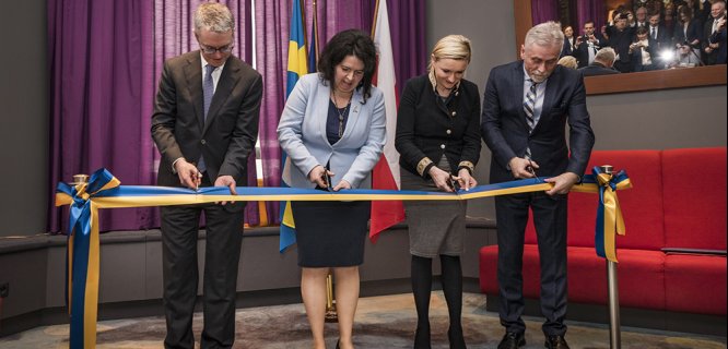 Honorowy Konsulat Szewcji w Radisson Blu Hotel Kraków