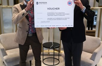 Vouchery na weekendowe pobyty w hotelach sieci Radisson dla medyków - w podziękowaniu za ciężką pracę