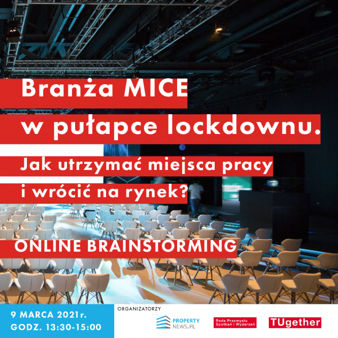 Debata online: Branża MICE w pułapce lockdownu. Jak utrzymać miejsca pracy i wrócić na rynek?