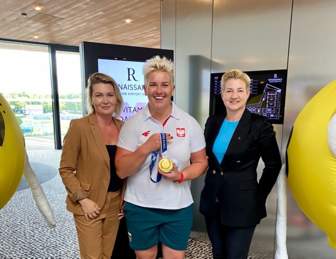 Renaissance Warsaw Airport Hotel ugościł polskich medalistów Igrzysk Olimpijskich