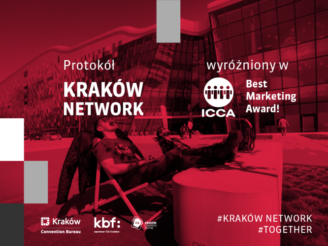 Protokół KRAKÓW NETWORK nagrodzony w międzynarodowym konkursie ICCA Best Marketing Award 2021!
