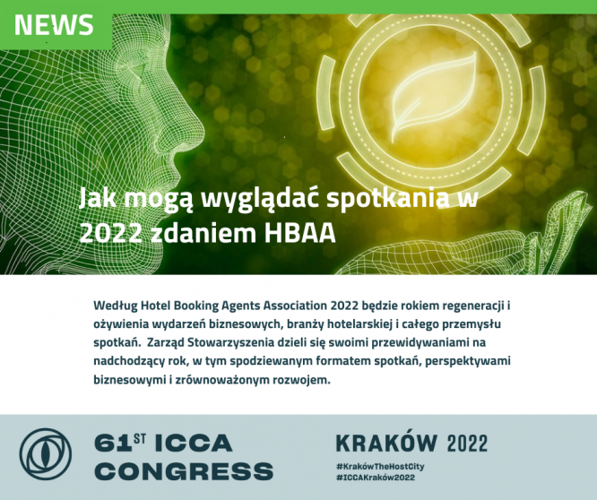ASSOCIATIONS NEWS - Jak mogą wyglądać spotkania w 2022 zdaniem HBAA