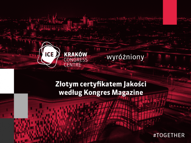 ICE Kraków najlepszym centrum kongresowym w Europie!