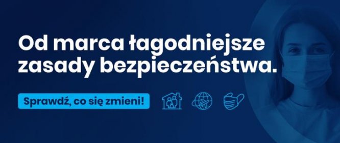 Od 1 marca znosimy większość obostrzeń!