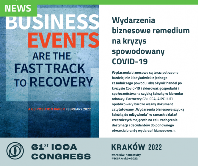 ASSOCIATION NEWS - Wydarzenia biznesowe remedium na kryzys spowodowany COVID-19