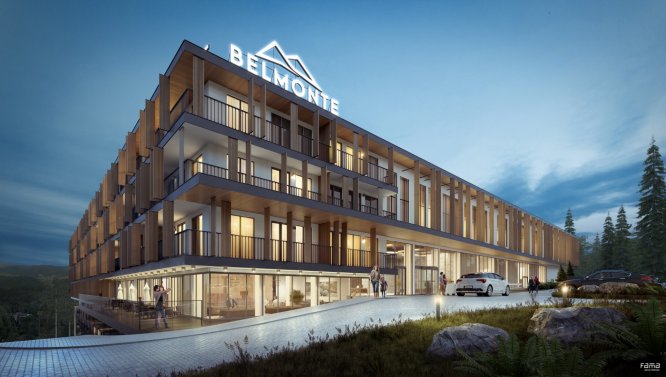 Otwarcie Hotelu Belmonte już w maju! Pięciogwiazdkowy hotel w Krynicy-Zdroju otworzył możliwość rezerwacji noclegu i udostępnił nową stronę internetową.