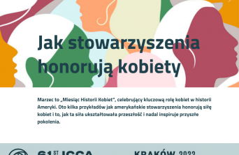 ASSOCIATION NEWS - Amerykańskie stowarzyszenia honorują kobiety