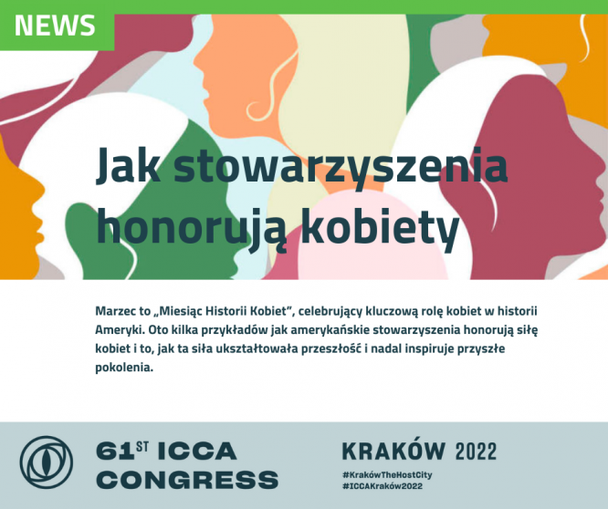 ASSOCIATION NEWS - Amerykańskie stowarzyszenia honorują kobiety