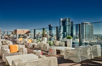 Ether - spektakularny bar na dachu NYX Hotel Warsaw już otwarty