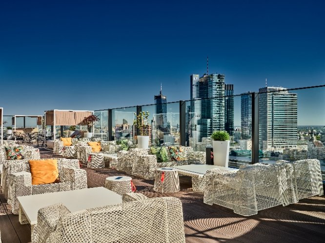 Ether - spektakularny bar na dachu NYX Hotel Warsaw już otwarty