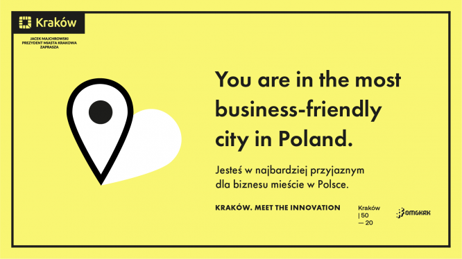 Kraków miastem innowacji! Rusza kampania ''Kraków. Meet the innovation".