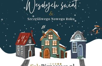 Wesołych Świąt od zespołu SaleBiznesowe.pl! 