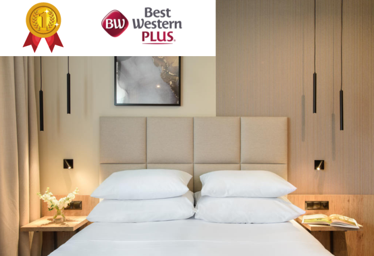Best Western Plus Hotel Olsztyn Old Town najlepiej oceniony wśród gości sieci Best Western!