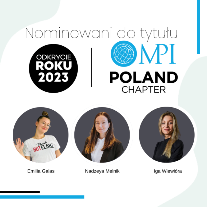 Poznajcie Finalistów Konkursu Odkrycie Roku MPI Poland Chapter 2023