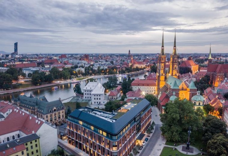The Bridge Wrocław MGallery wśród najbardziej zielonych obiektów w Polsce