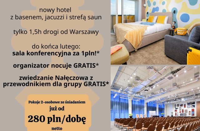 Zimowa oferta konferencyjna w Arche Nałęczów! 