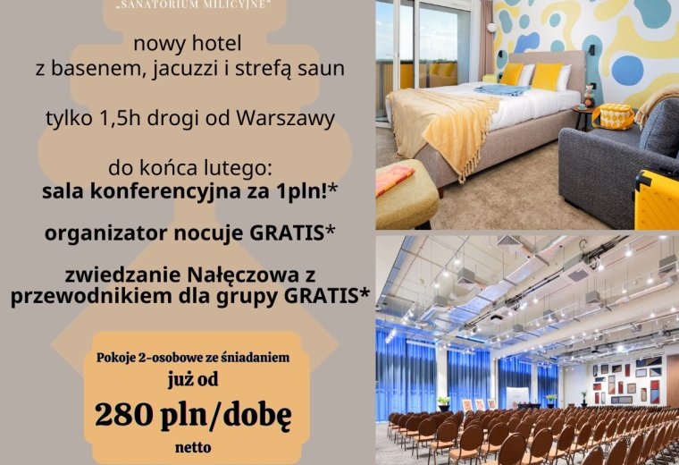Zimowa oferta konferencyjna w Arche Nałęczów!