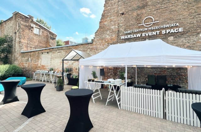 Samo Centrum Wszechświata -  cała kamienica w centrum Warszawy na Twój event!