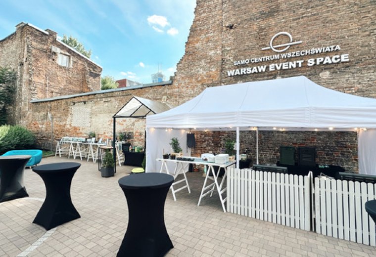 Samo Centrum Wszechświata - cała kamienica w centrum Warszawy na Twój event!