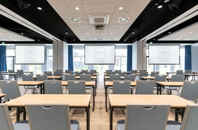 Sale konferencyjne Warszawa – oferta specjalna w Arche Hotelu Poloneza na wiosnę 2025