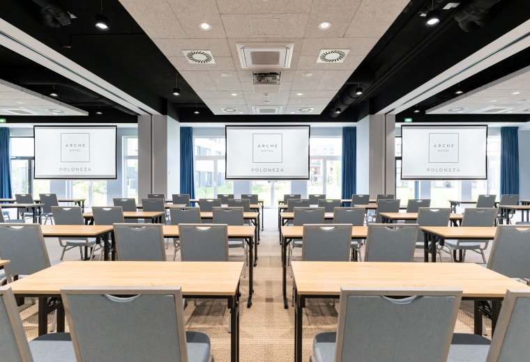 Sale konferencyjne Warszawa – oferta specjalna w Arche Hotelu Poloneza na wiosnę 2025