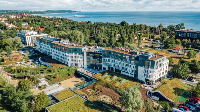 Radisson Blu Hotel, Sopot - nowoczesna przestrzeń konferencyjna z widokiem na morze