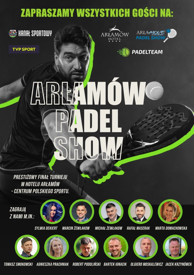 Arłamów Padel Show – prestiżowy turniej padla już w ten weekend!