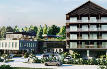Nowy hotel w Brennej