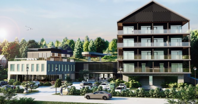 Nowy hotel w Brennej