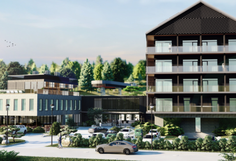 Nowy hotel w Brennej