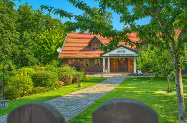 Hotel *** Dworek Wapionka - przestrzeń, która sprzyja skupieniu