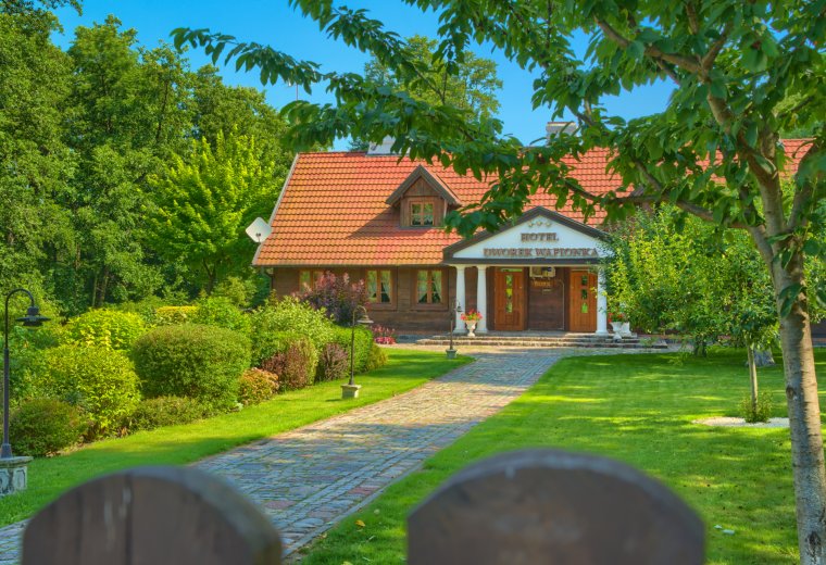 Hotel *** Dworek Wapionka - przestrzeń, która sprzyja skupieniu