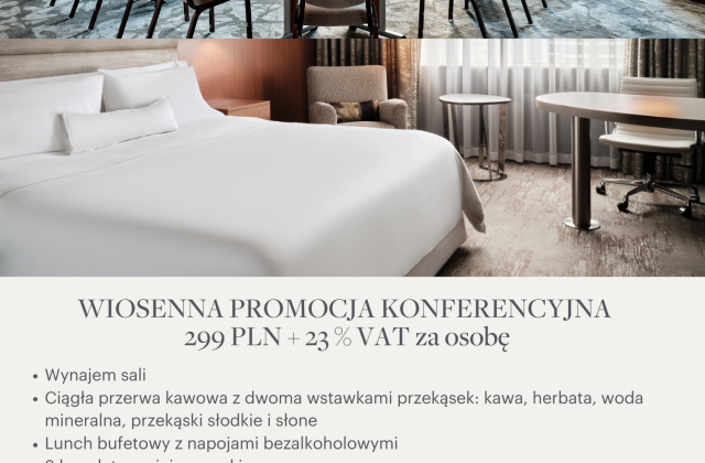 Wiosenna promocja w The Westin Warsaw!