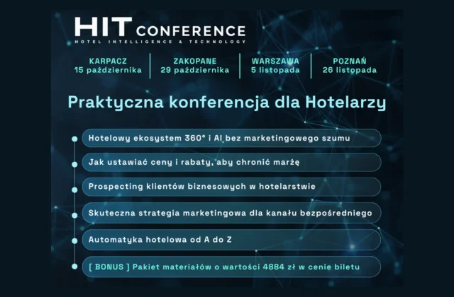 Hotel Intelligence & Technology Conference 2026 - konferencja dla nowoczesnego hotelarstwa