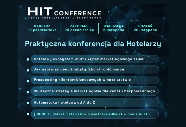 Hotel Intelligence & Technology Conference 2026 - konferencja dla nowoczesnego hotelarstwa