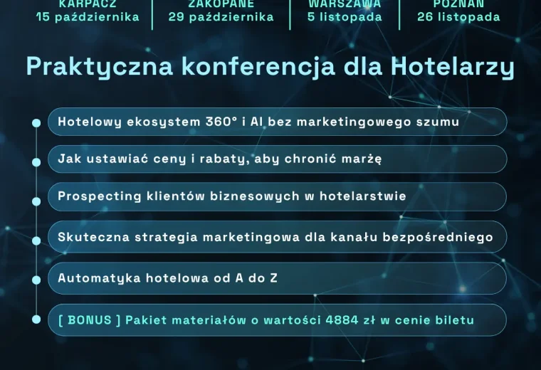 Hotel Intelligence & Technology Conference 2026 - konferencja dla nowoczesnego hotelarstwa