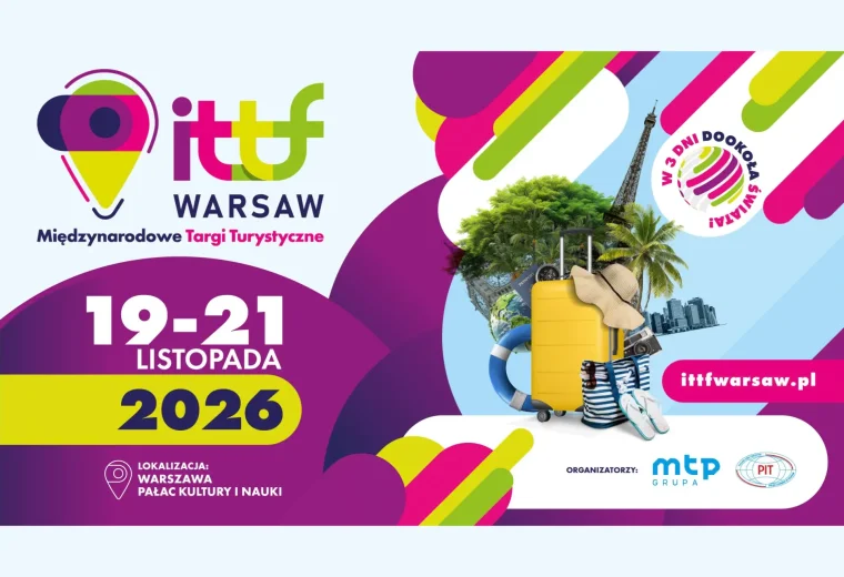 ITTF Warsaw 2026. Warszawa ponownie stanie się miejscem spotkania branży turystycznej