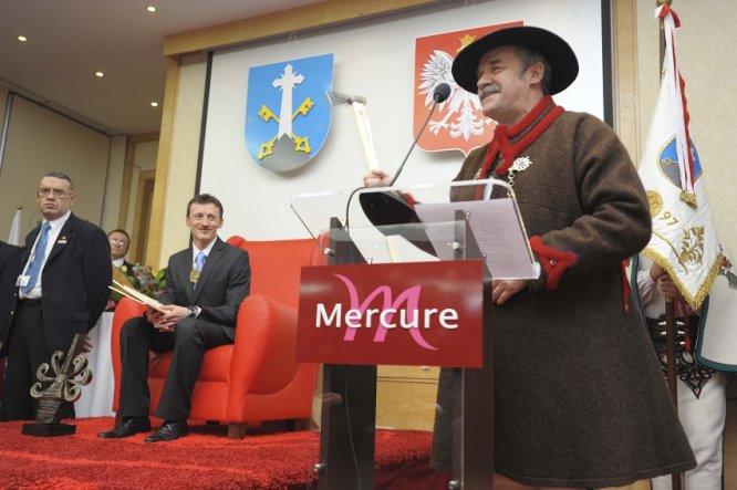 Adam Małysz otrzymał tytuł Honorowego Obywatela Zakopanego w hotelu Mercure Kasprowy Zakopane