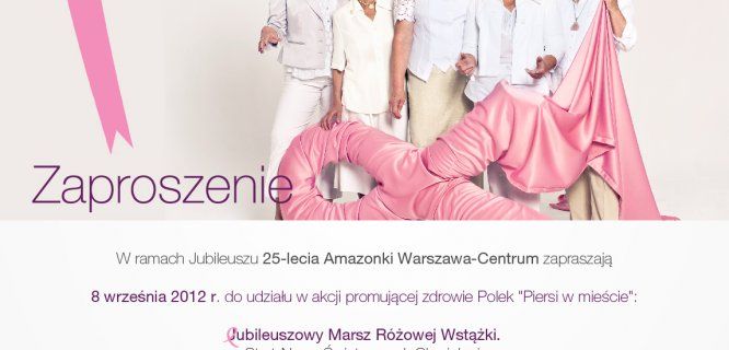 "Piersi w mieście" - Żyj pełną piersią, przyjdź i zadbaj o siebie!