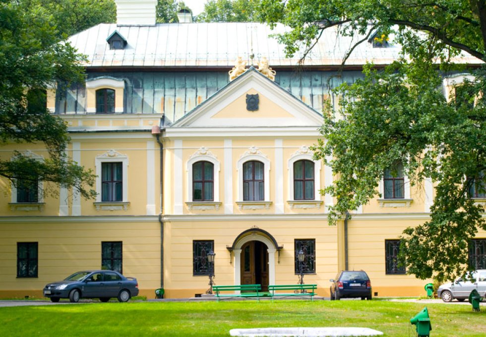 pałac - Pałac w Rybnej