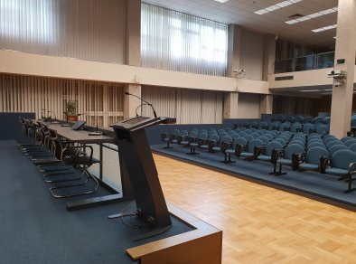 Aula Centrum Kongresowego UR im. Hugona Kołłątaja w Krakowie