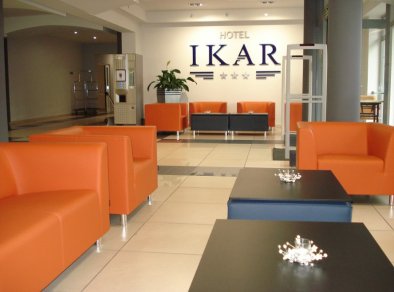 Hotel Ikar - recepcja hotelu - SaleBiznesowe
