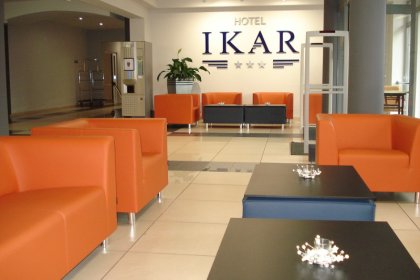Hotel Ikar - recepcja hotelu - SaleBiznesowe