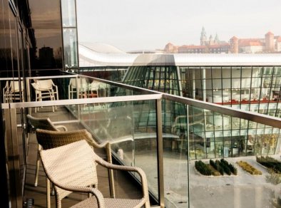 Q Hotel Plus Kraków - taras - Sale Biznesowe