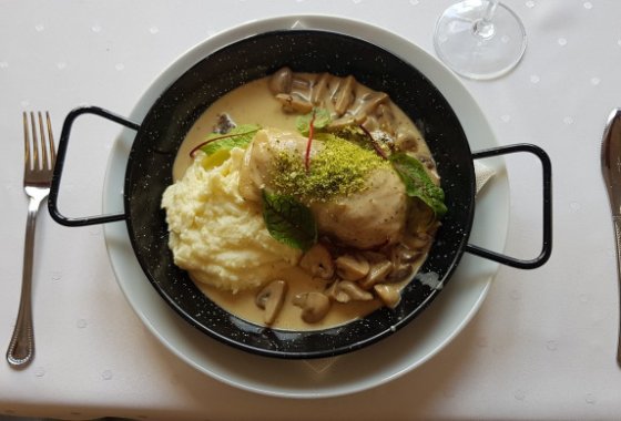 Hotel Restauracja Baśniowa-efektowne podanie-SaleBiznesowe