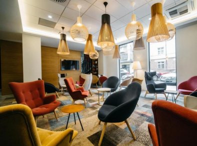 Q Hotel Plus Katowice- foyer- Sale Biznesowe