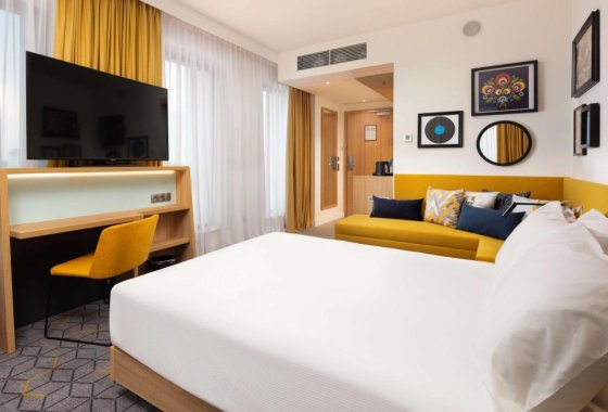 hotel *** - Hampton by Hilton Łódź City Center - Pokoje - zdjęcie 7