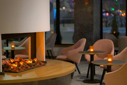 Metropol Hotel Warszawa fireplace SaleBiznesowe