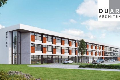 hotel **** - Kompleks biurowo-hotelowy z magazynem przy ulicy Okulickiego - zdjęcie 1