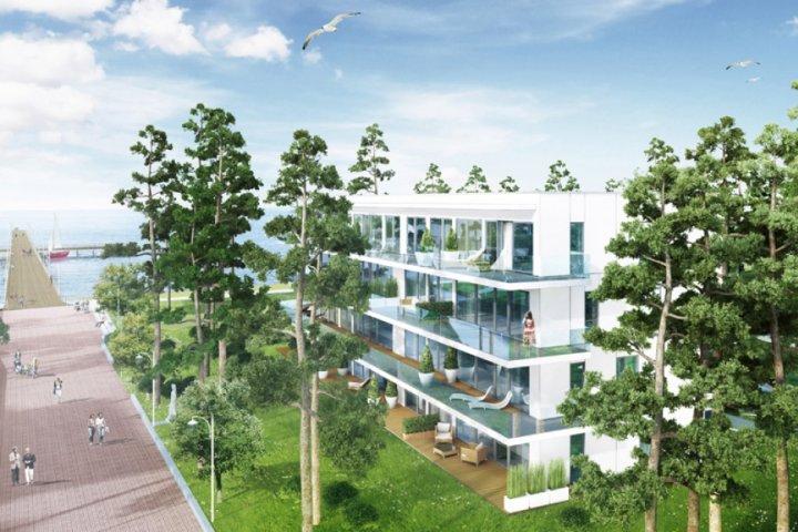 Apartamentowiec condo Medical Investment Trust w Juracie